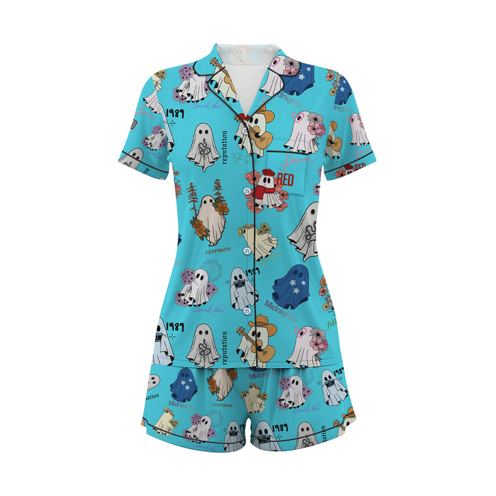 Boo Swifties Satin Short Pyjamas Set