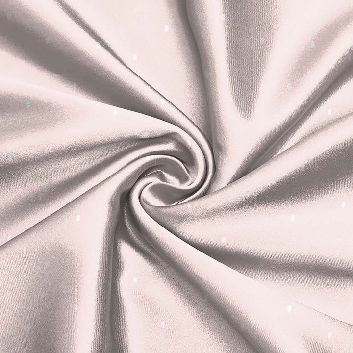 Bộ đồ ngủ ngắn bằng vải satin cưới có in chữ cá nhân