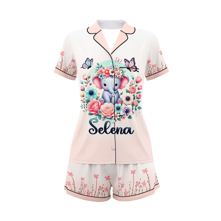 Custom Text  Life Is Too Short So Love The One You Got Short Pajamas Set