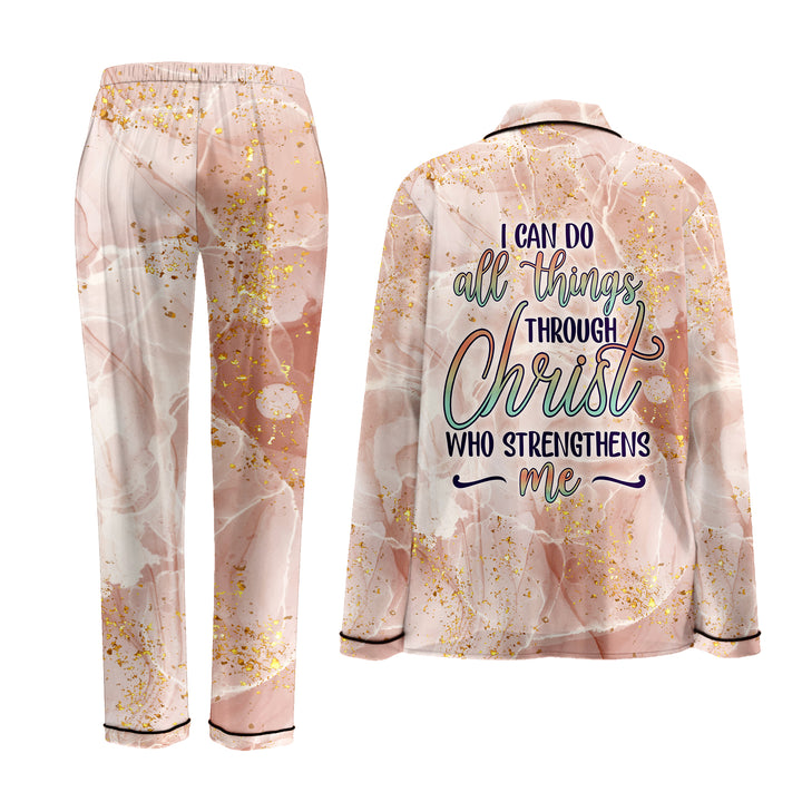 Bộ đồ ngủ ngắn bằng vải satin chuồn chuồn có tên riêng